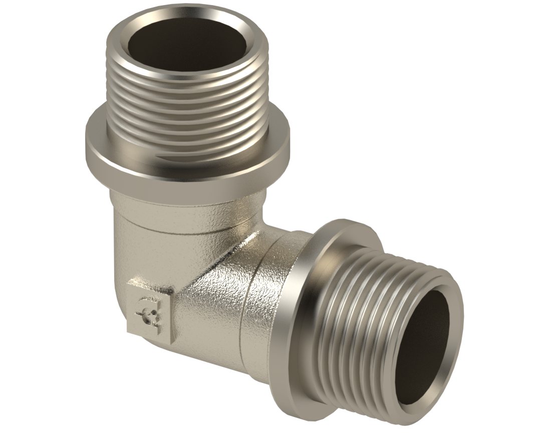 Front of men's Basic Tee in black.