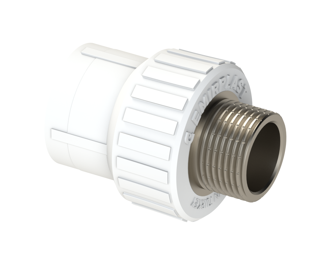 Front of men's Basic Tee in black.