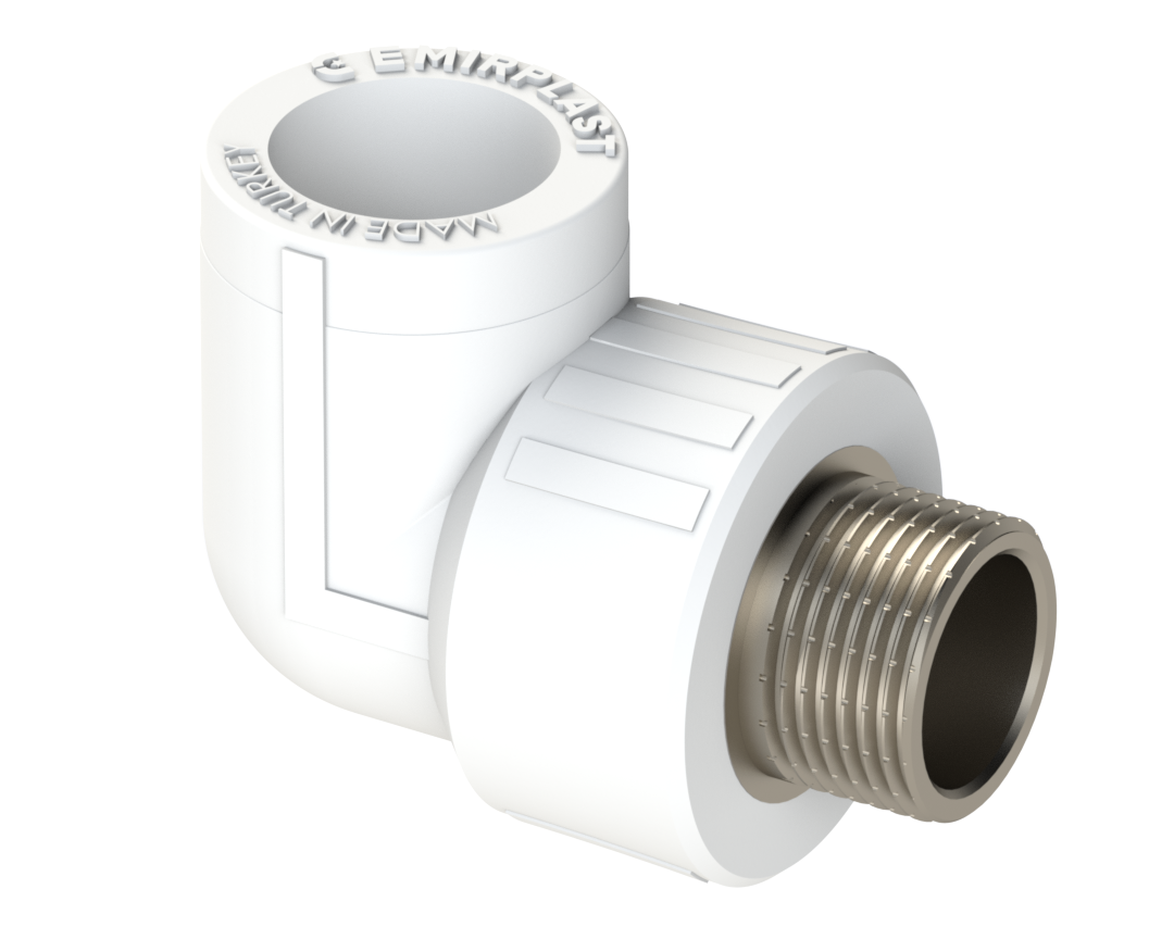 Front of men's Basic Tee in black.