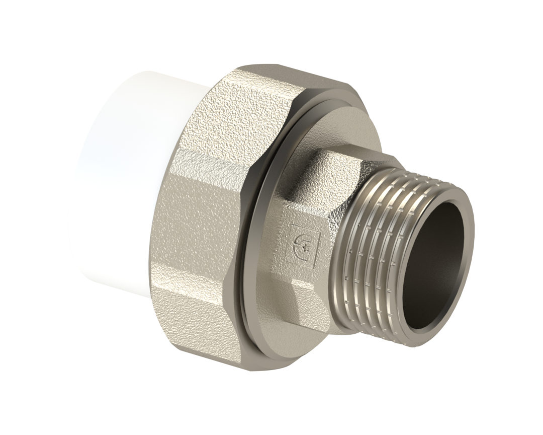 Front of men's Basic Tee in black.