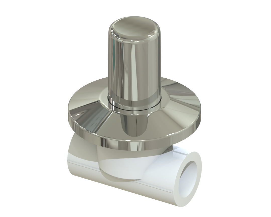 Front of men's Basic Tee in black.