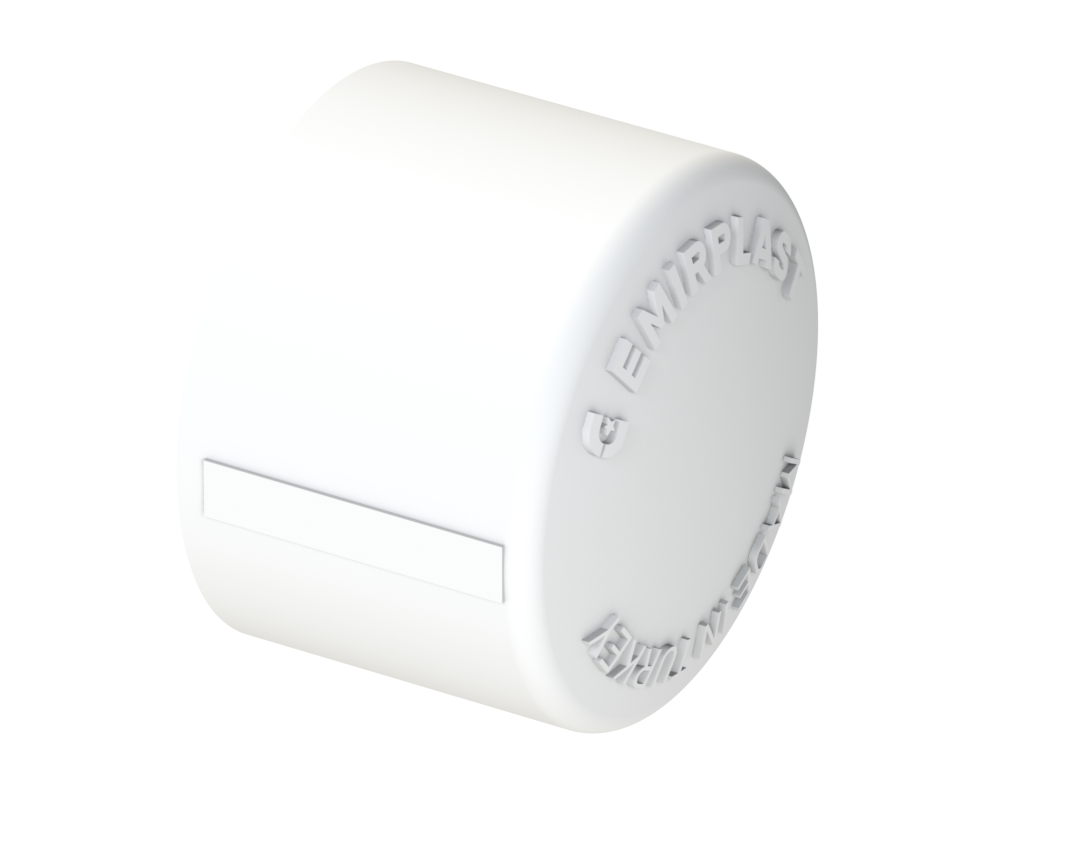 Front of men's Basic Tee in black.