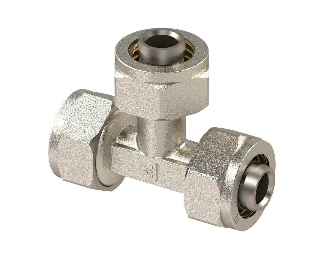 Front of men's Basic Tee in black.