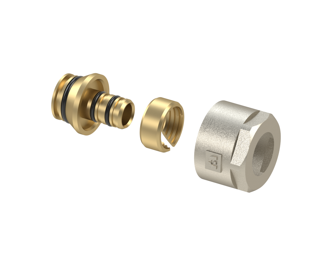 Front of men's Basic Tee in black.